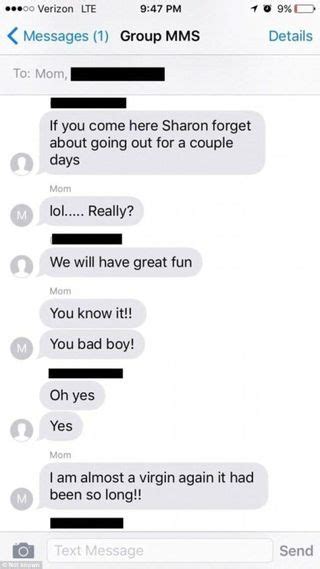 this woman received a bunch of her mom s sexts after she