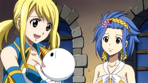Lucy Plue And Levi Fairy Tail Fairy Anime
