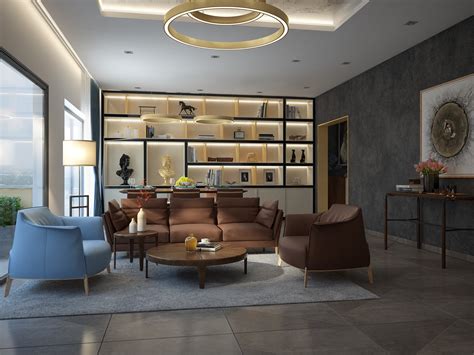 software house manager room designed  aenzay aenzay interiors