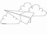 Paper Airplane Coloring Pages Preschool Drawings Printable Getcolorings Color Colouring Print 768px 59kb 1024 sketch template