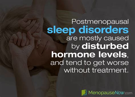 Sleep Disorders In Postmenopausal Women Menopause Now