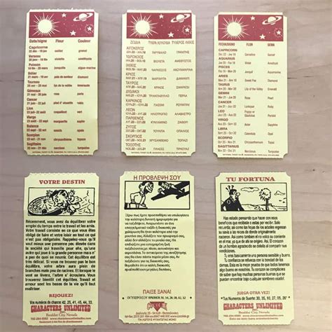 zoltar fortune cards printable