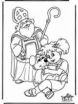 Sinterklaas Nikolaus Sankt Ausmalbilder Sint Anzeige Annonse Advertentie Jetztmalen sketch template