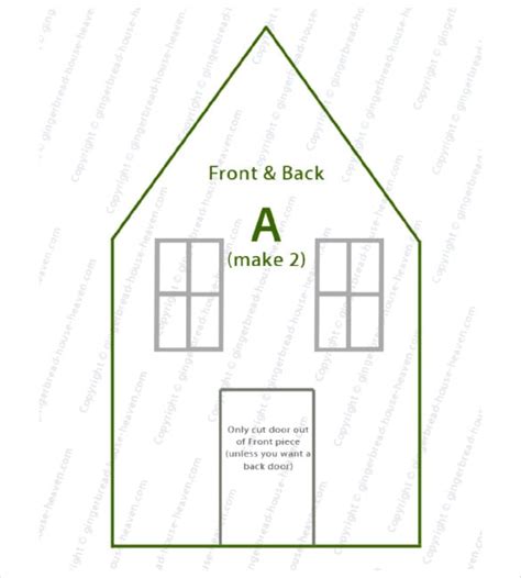 paper house templates
