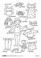 Paper Dolls Und Mädchen Kids Basteln Coloring Anziehen Kind School Mit Printables Back Kinder Clothing Wohnen Kleidung Leben Papier Ausmalbild sketch template