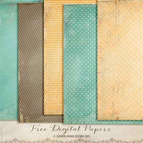 digital papers freepapers   thavenue designs