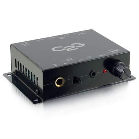 cg  compact amplifier  external volume control