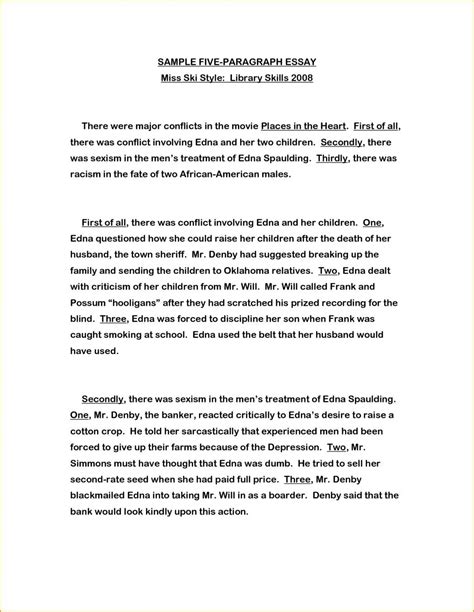 paragraph essay  elementary writings  essays corner