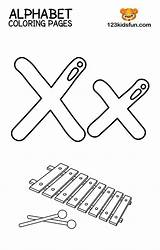 Xylophone 123kidsfun sketch template