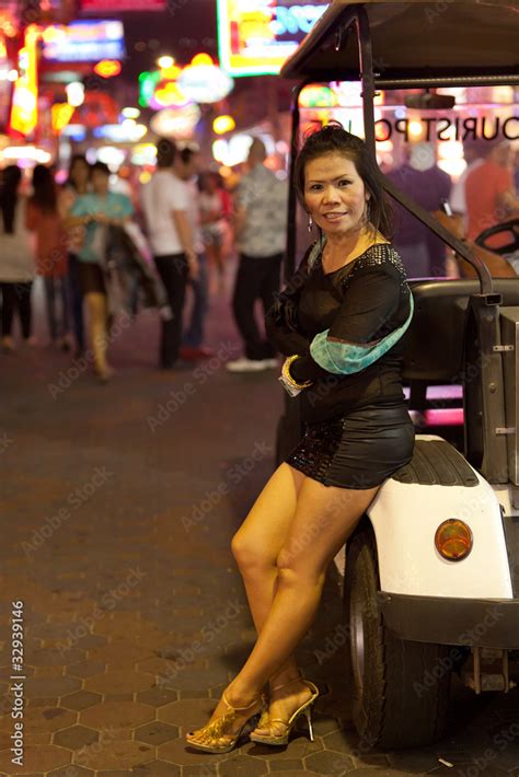 Prostitute In Street Pattaya Thailand Stock Foto Adobe Stock