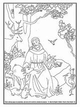 Francis Assisi sketch template