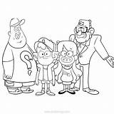 Gravity Falls Coloring Pages Dipper Mabel Stan Soos Uncle Xcolorings 97k Resolution Info Type  Size Jpeg sketch template