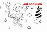 Colorare Carnevale Arlecchino Disegno Pulcinella Maschere Biglietti Invito Tradizionali Notizieinvetrina sketch template