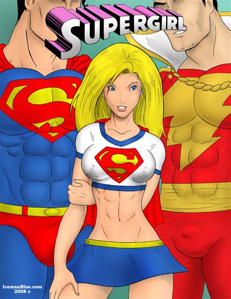 supergirl cover by iceman hentai foundry