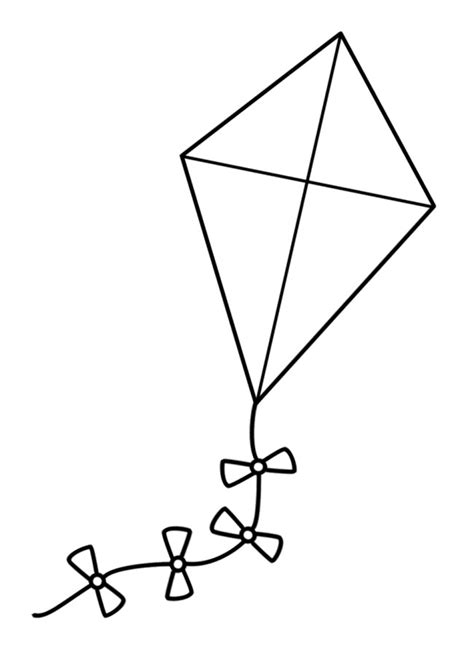 kite sketch  paintingvalleycom explore collection  kite sketch