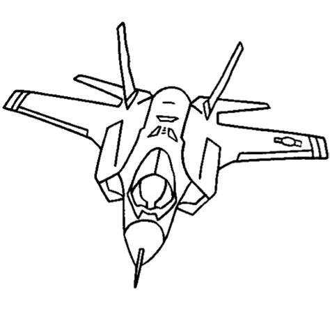 jet coloring page coloring book