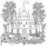 Vector Zentangl Stress Adults Anti Castle Forest Coloring Animals Illustration Book Comp Contents Similar Search sketch template