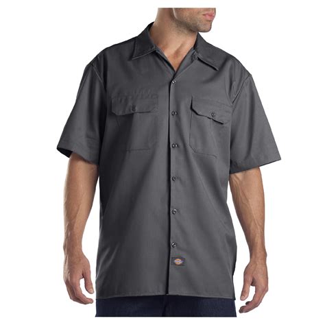 dickies mens short sleeve work shirt  workwear uniforms men