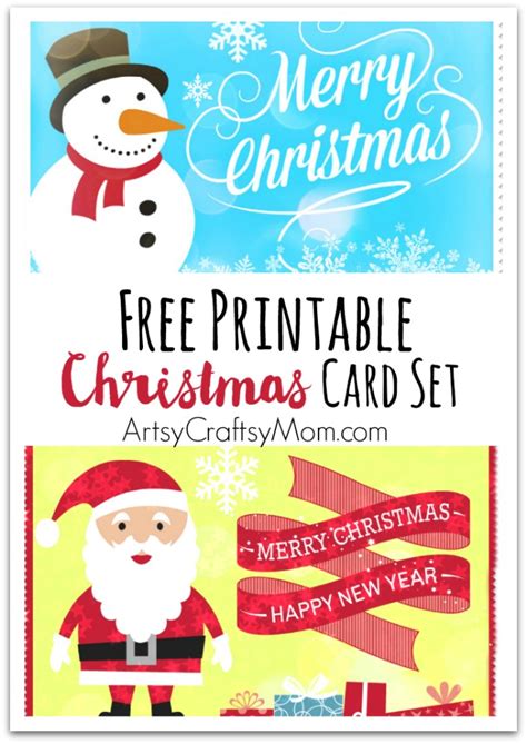 christmas card making printables printable templates