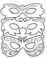 Masken Fasching Ausmalen Ausdrucken Ausmalbilder Carnaval Tableau Masque sketch template
