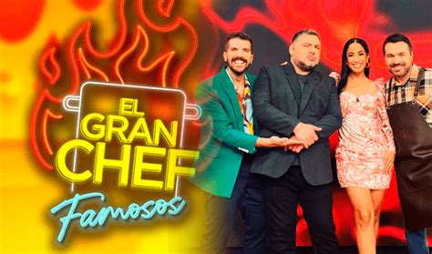 El Gran Chef Famosos Conoce Quiénes Son Los Participantes Que