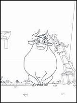 Ferdinand Activities Ausmalen Bull Pferde sketch template