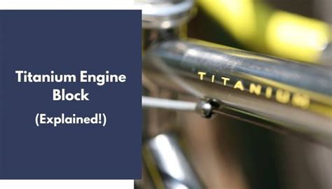 titanium engine block