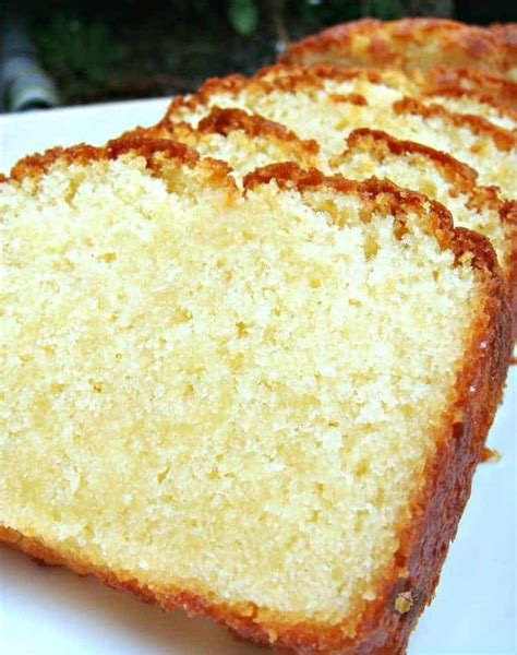 moist vanilla pound loaf cake lovefoodies