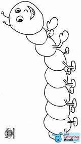 Caterpillar Coloring Pages Kids Printable Choose Board Heimlich Throughout Drawing sketch template