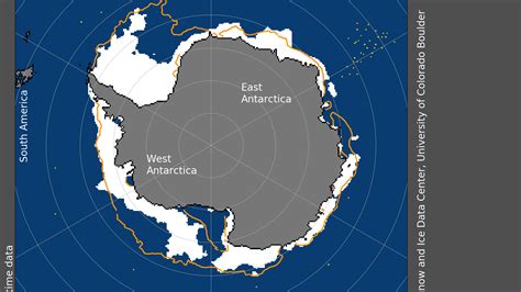 antarctic sea ice melts  record   january scientists