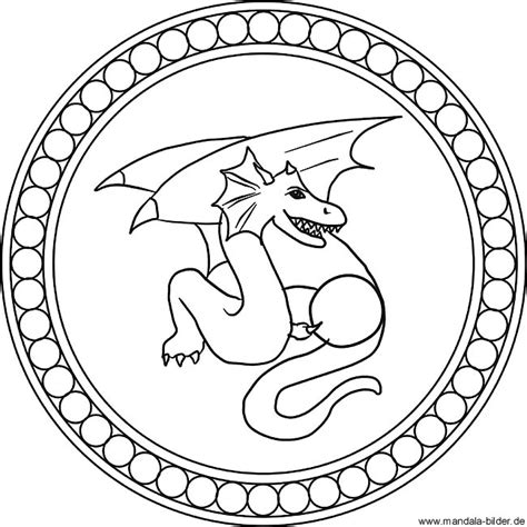 drachen mandala kinder ausmalbilder zum ausdrucken