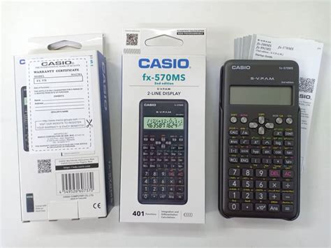 Casio Fx 570ms Calculator 2nd Edition Wellmax