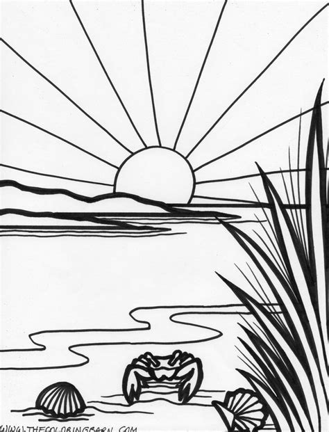 sun sun rise colouring pages clipart  clipart