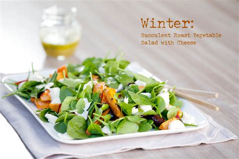 tasty ten winter succulent roast vegetable salad with