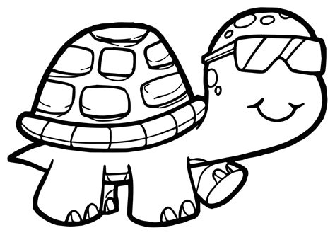 coloring pages staggering coloring sheets  kids turtles  print
