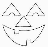 Pumpkin Face Templates Template Happy Faces Coloring Printable Pages Eyes Patterns Crafts Jack Lantern Carving Pattern Halloween Cut Easy Kids sketch template
