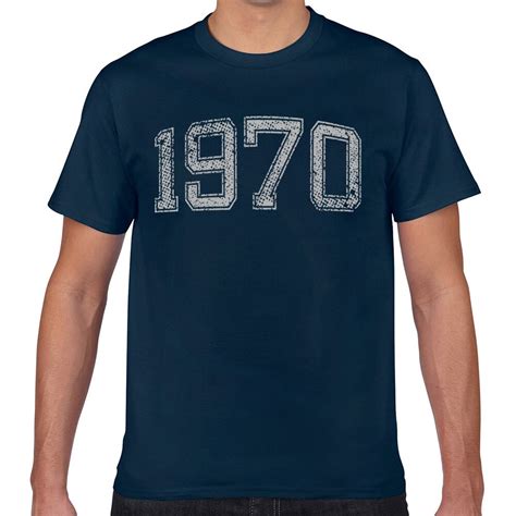 tops t shirt men 1970 year vintage basic black geek custom male tshirt