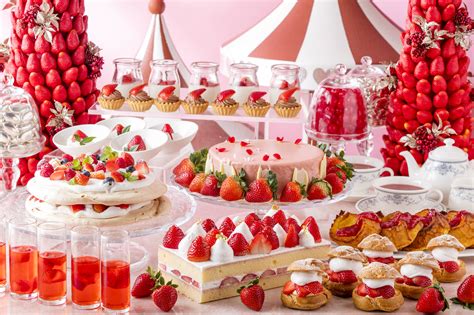 lovely strawberry tea party