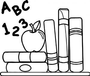 art education teacher apple coloring page wecoloringpagecom