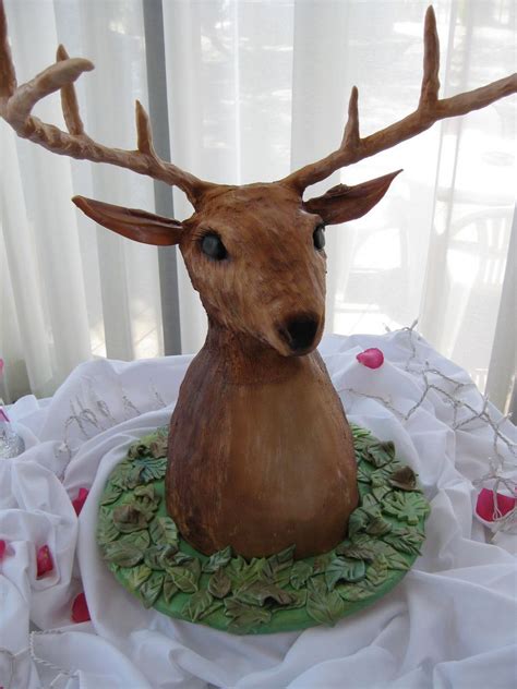 deer cake   great deer cakes cakes  boys cake decorating moose art  style