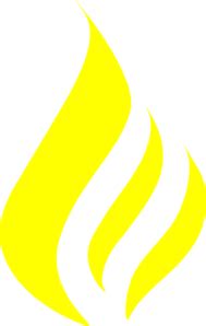 yellow flame clip art  clkercom vector clip art  royalty  public domain