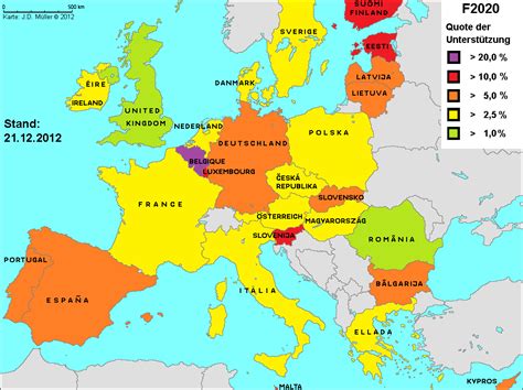 europa staaten karte