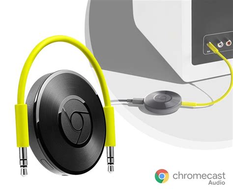 google chromecast audio op praktisch alle speakers  wifi muziek streamen voordeelvanger