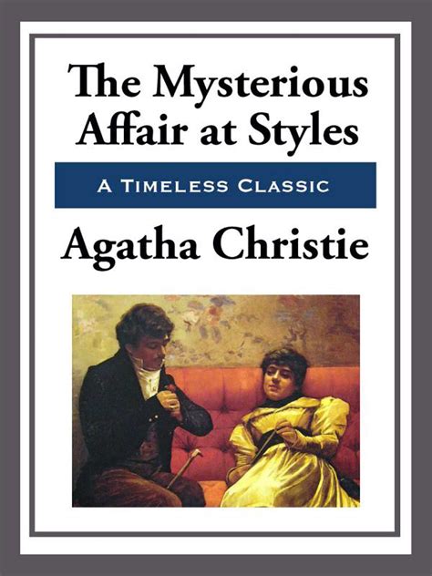 mysterious affair  styles   agatha christie official publisher page simon
