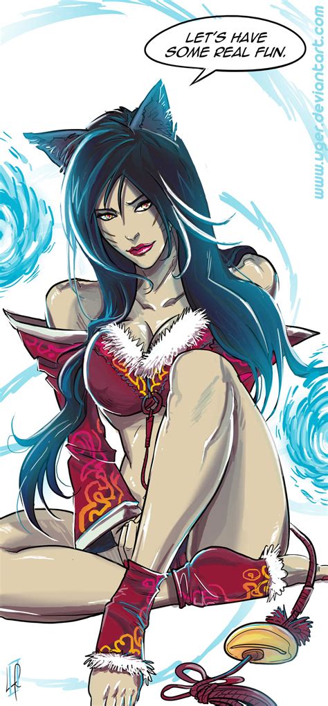 sexy ahri by uger on deviantart