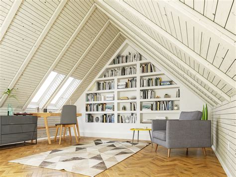 designing  attic room  slanted eaves mansion global