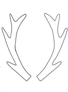 printable reindeer antlers hat nadal reno navidad navidad