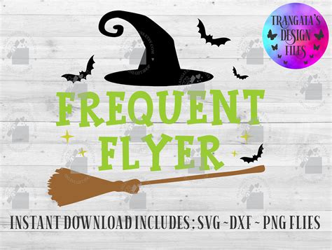 frequent flyer instant  files frequent flyer svg etsy