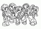 Bratz Coloring Pages Baby Para Colorear Aiden Jade Paint Girls Characters Filminspector Main Getdrawings sketch template