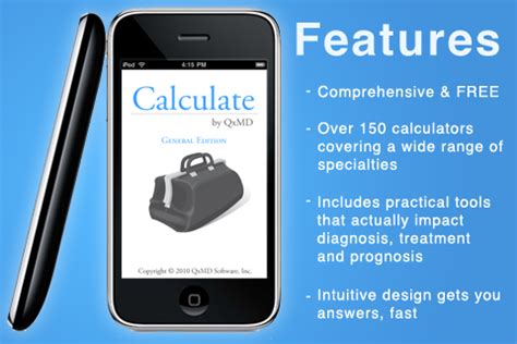 calculate medical calculator  qxmd app   iphoneipadipod touch
